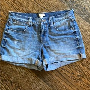 J Crew denim shorts